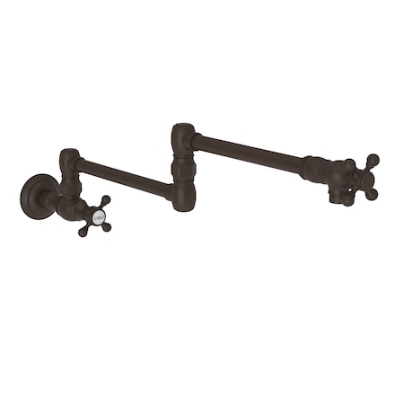 Newport Brass Pot Filler, Wall Mount in Oil Rubbed Bronze 9481-10B